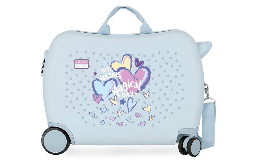 MOVOM BEST WISHES dečiji kofer na točkićima – sky blue