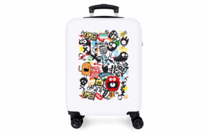 MOVOM MONSTERS dečiji kofer 55 cm - bela