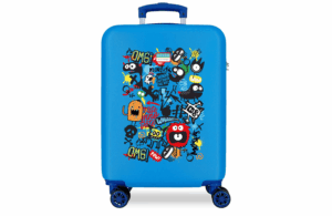 MOVOM MONSTERS dečiji kofer 55 cm - plava