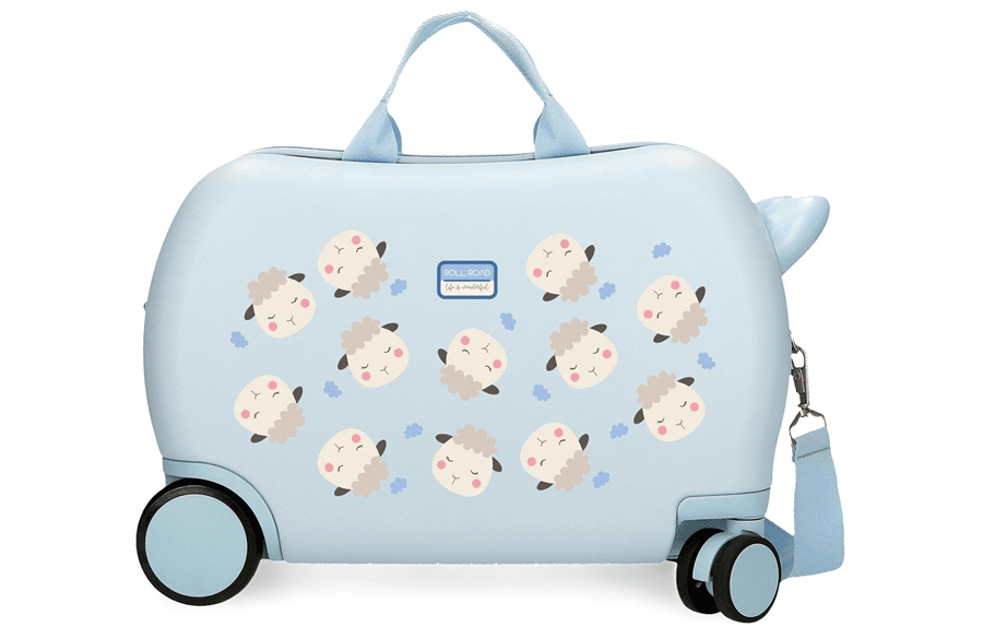 MOVOM BABY PETS dečiji kofer na točkićima – plava