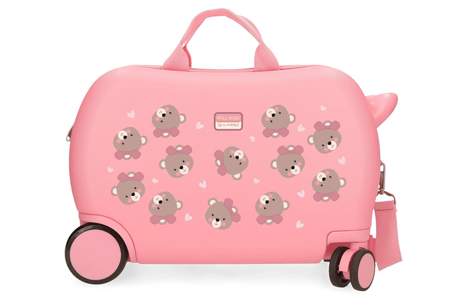 MOVOM BABY PETS dečiji kofer na točkićima – pink
