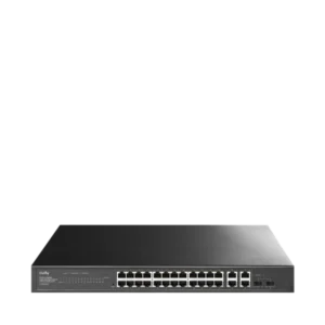 Svič 10/100/1000 26-port Cudy GS1028ES2 Light Managed PoE+ sa 2x combo porta