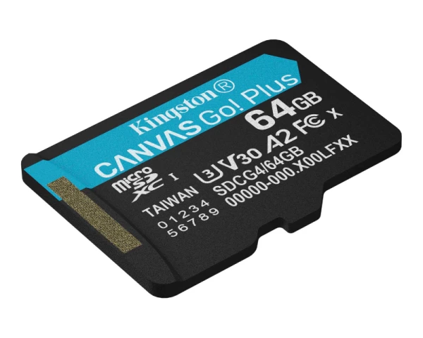 Micro SD Card 64GB Kingston SDCG4/64GBSP –  200/160 MB/s