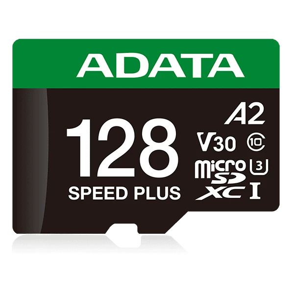 Micro SDXC 128GB A-Data Class 10 + adapter 180/160 MB/s UD128GUI3V30A2SP-RA1