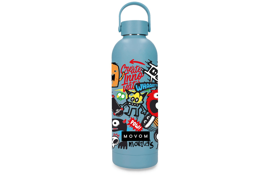 MOVOM MONSTERS dečiji termos 500 ml – plava