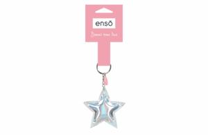 ENSO FLUFFY CHARMS dečiji privezak - siva