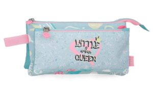 ENSO LITTLE URBAN QUEEN prazna pernica sa 3 pregrade - tirkizna