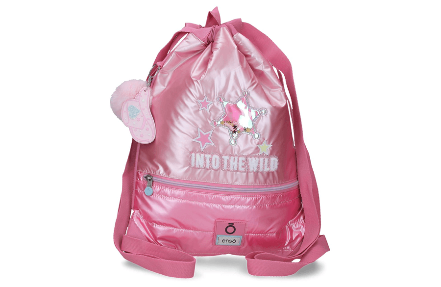 ENSO INTO THE WILD dečija torba za sport – pink
