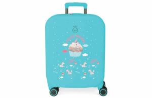 ENSO UNICORN PARADISE dečiji kofer 55 cm - tirkizna