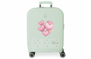 ENSO HEARTS dečiji kofer 55 cm - mint