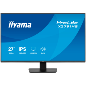 IIYAMA Monitor LED X2791HS-B1 27' IPS panel 1920x1080 120Hz 1ms MPRT 350cdm2 1500 1 Speakers HDMI DisplayPort