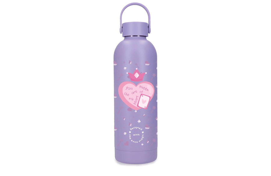 ENSO QUEEN OF HEARTS dečiji termos 500 ml – ljubičasta