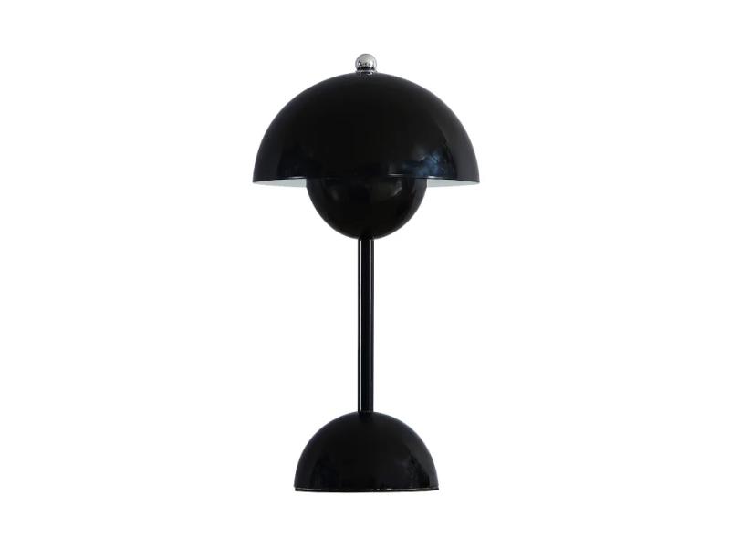 ELEMENTA Punjiva stona LED lampa crna 11459