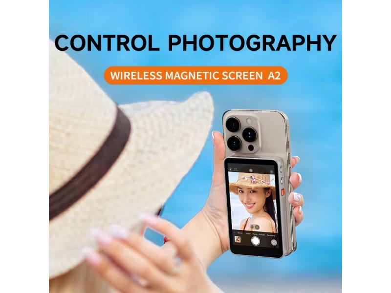 3G Selfie monitor magnetic A2 srebrni