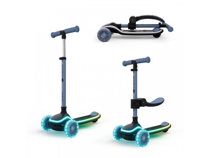 KINDERKRAFT Trotinet raket up blue