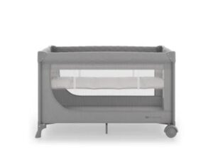 KINDERKRAFT Prenosivi krevetac 2u1 leody up grey