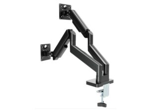 GEMBIRD MA-DA2-06 Podesivi dupli stoni držač za monitor, tilt, 17-32'' max 10kg Black OUTLET