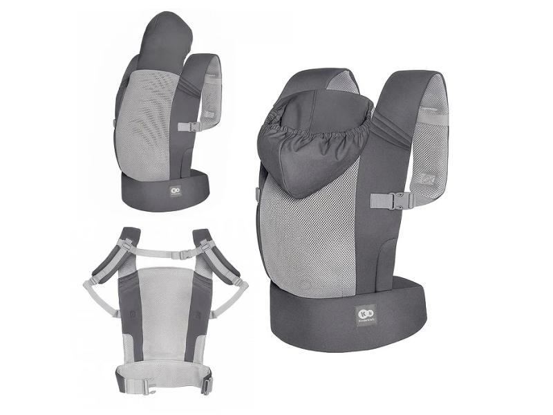 KINDERKRAFT Nosiljka za bebu carrybee grey