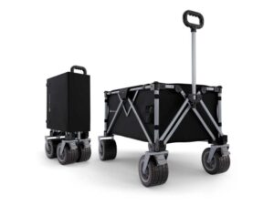 KINDERKRAFT Sklopiva kolica za putovanja rollster mystic black