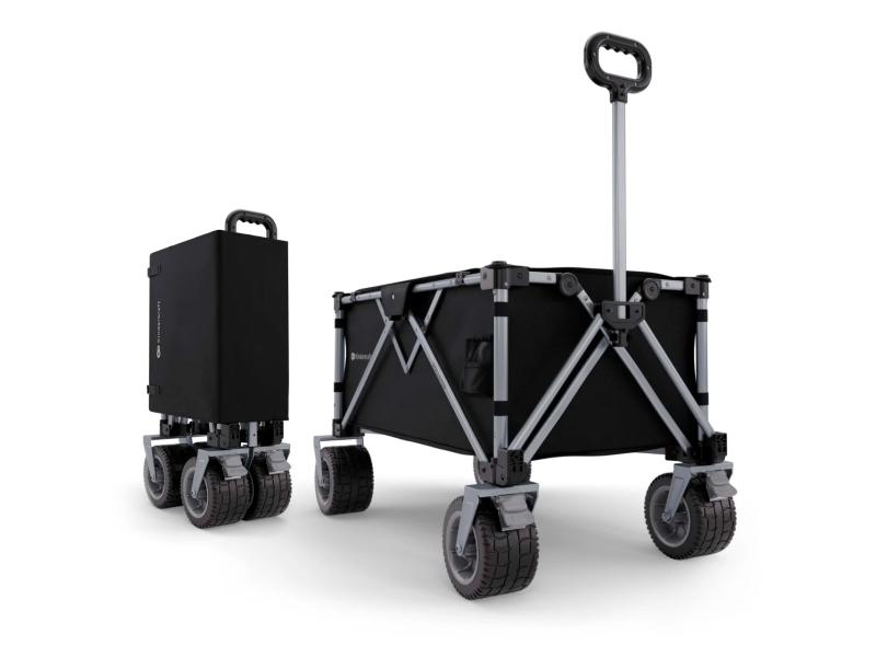 KINDERKRAFT Sklopiva kolica za putovanja rollster mystic black