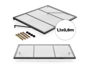 MultiGarden Nadstrešnica za ulazna vrata 113 x 80 cm sa UV zaštitom MultiGarden Nadstrešnica za ulazna vrata 113 x 80 cm sa UV zaštitom