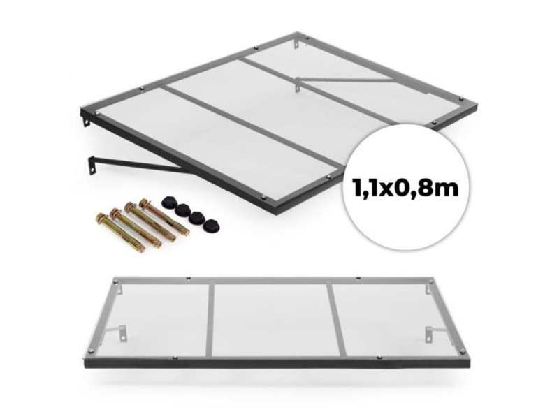 MultiGarden Nadstrešnica za ulazna vrata 113 x 80 cm sa UV zaštitom