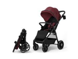 KINDERKRAFT Kolica za bebe siesta 2 burgundy