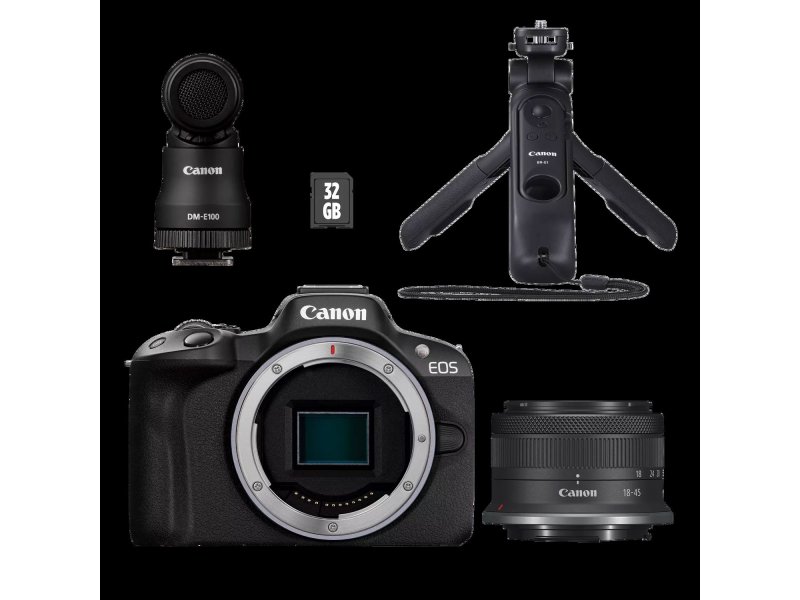 CANON EOS R50 15-45S BK Creator kit