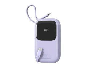 MOXOM MX-PB129 PD20W + QC18W + SCP22.5W 20000mAh Power Bank ljubičasti