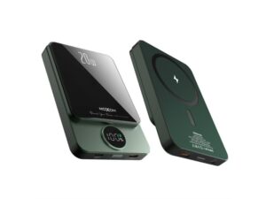 MOXOM MX-PB110 LED PD20W 5000mAh MagSafe Power Bank zeleni