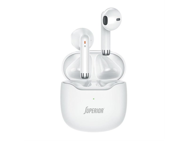 SUPERIOR X Master Bluetooth bubice bele