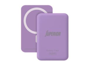 SUPERIOR 15W 10000 mAh MagSafe Power Bank ljubičasti