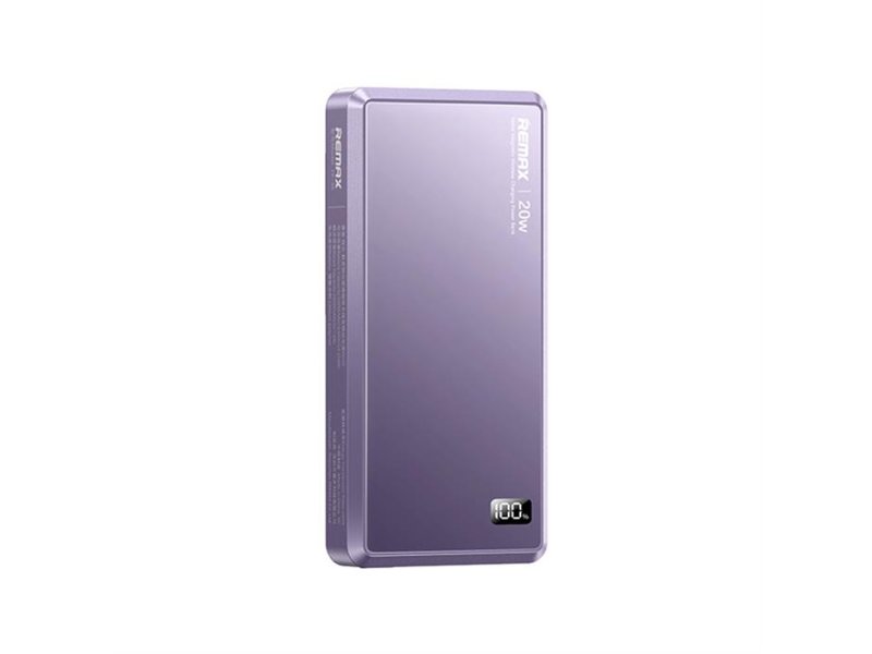 REMAX Aurora FP-36 PD 20W + wireless 15W 5000mAh MagSafe Power Bank ljubičasti