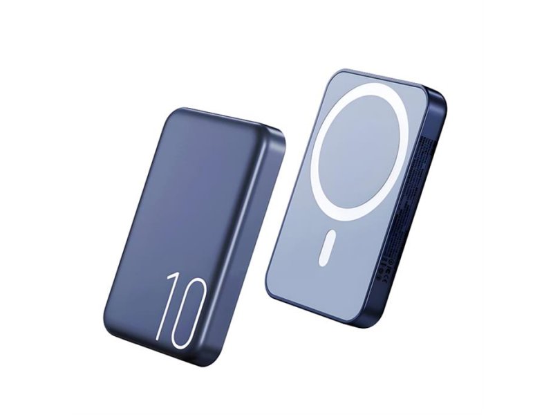 REMAX Usion RPP-65 PD20W + wireless 15W 10000mAh MagSafe Power Bank plavi