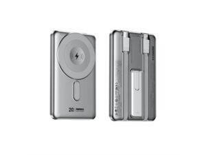 REMAX CX-1 15W 5000mAh MagSafe Power Bank srebrni