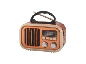ELEMENTA Prenosni retro Bluetooth radio 7771BT