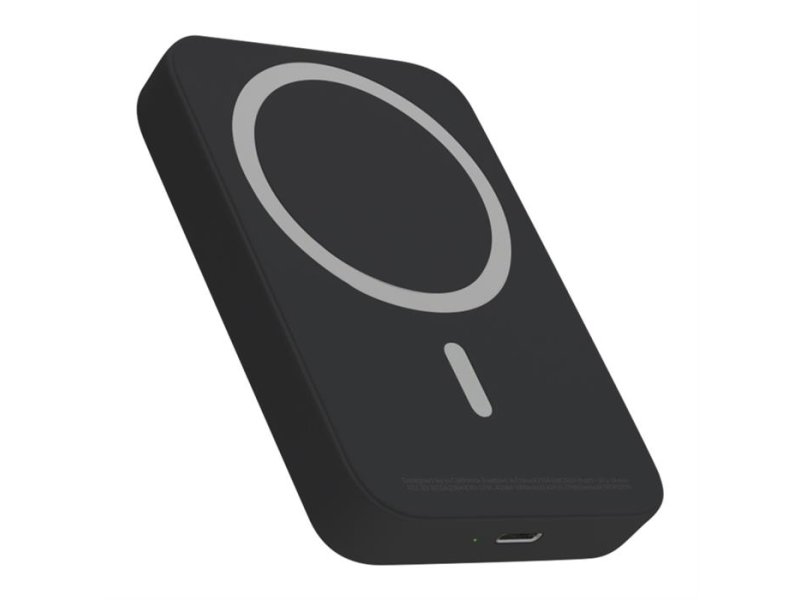 MS MOBILE Power Bank MagSafe 15W 5000 mAh crni