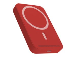 MS MOBILE Power Bank MagSafe 15W 5000 mAh crveni