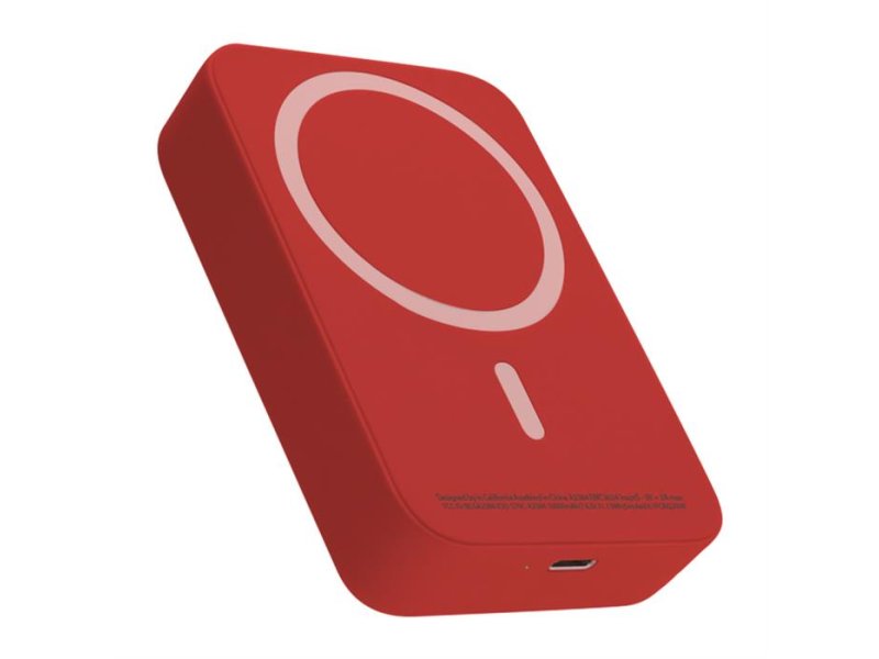 MS MOBILE Power Bank MagSafe 15W 10000 mAh crveni