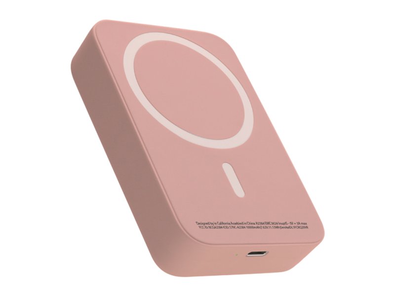 MS MOBILE Power Bank MagSafe 15W 10000 mAh roze