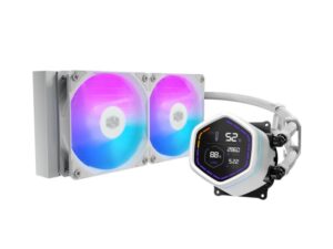 COOLER MASTER MasterLiquid Core Nex Digital 240 White vodeno hlađenje belo MLX-D24M-A18PW-RD