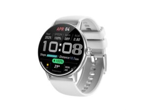 MS MOBILE DTM 5 Smart Watch srebrni (silikonska narukvica)