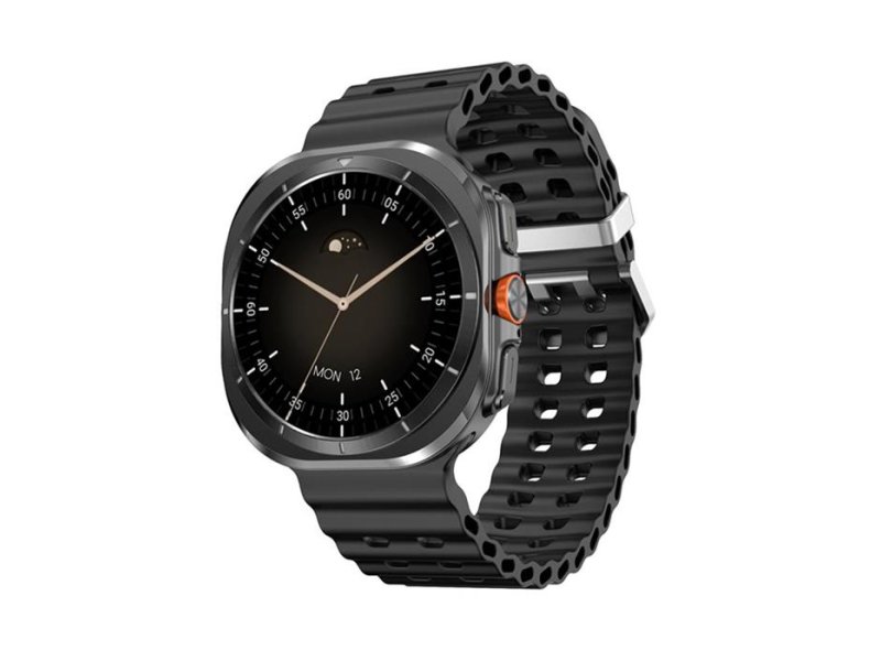 MS MOBILE DT WATCH ULTRA Smart Watch crni (crna silikonska narukvica)
