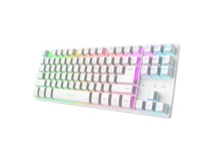 TRUST Tastatura GXT 831 Thado Wireless TKL set/US/bela
