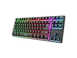 TRUST Tastatura GXT 831 Thado Wireless TKL set/US/crna