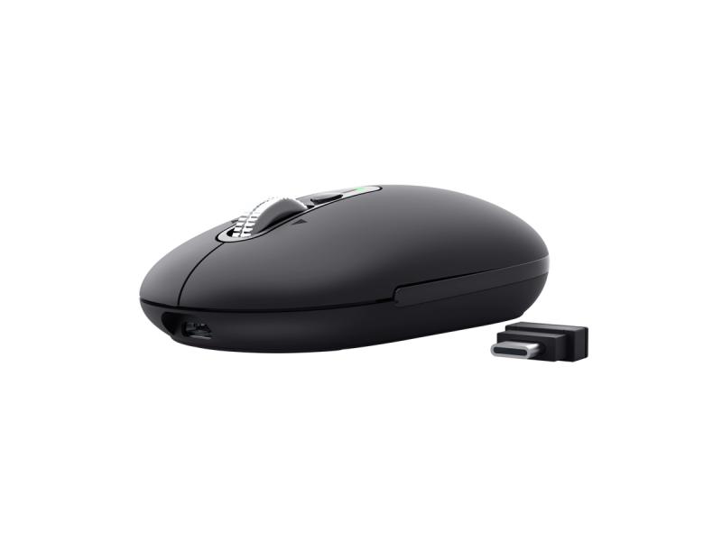 TRUST Miš SERON HYPSCROLL SLIM WRLS MOUSE BLK 26018
