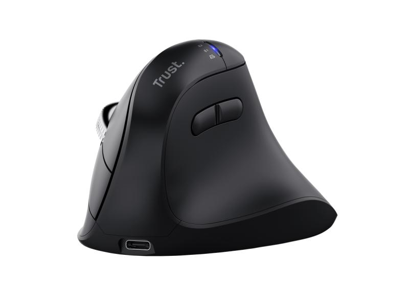 TRUST Miš VYRAN ERGO HYPSCROLL bežicni/3 mode/crna M-WRLS MOUSE 26107