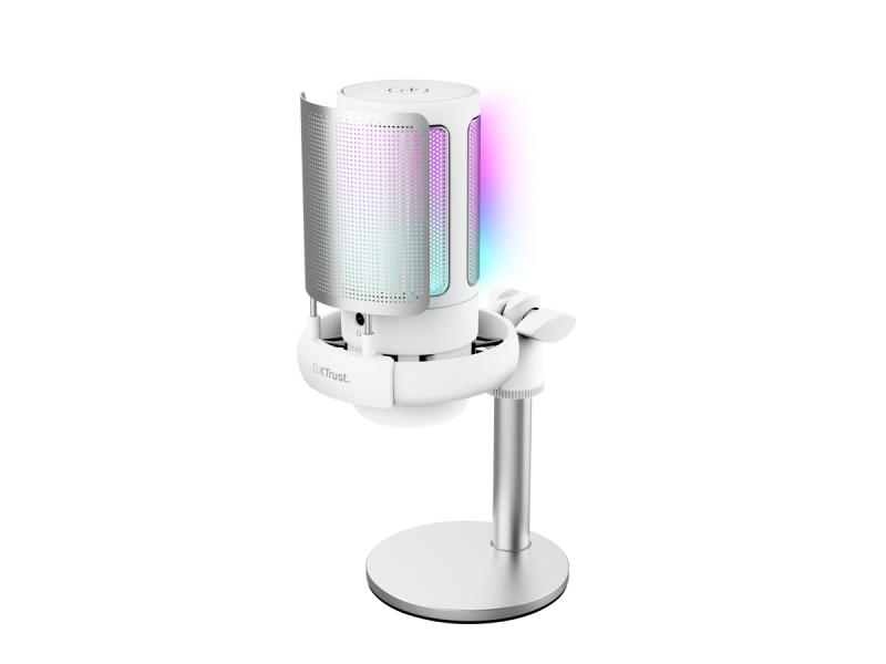 TRUST Mikrofon GXT238W AURON USB MICROPHONE WHT 26082