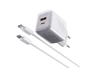 MOXOM MX-HC206 20W Type C na Type C punjač beli