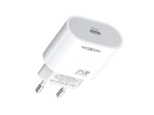 MOXOM MX-HC139 25W Type C na Type C punjač beli